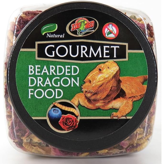 Zoo Med 5118 Gourmet Bearded Dragon Food, 15 oz