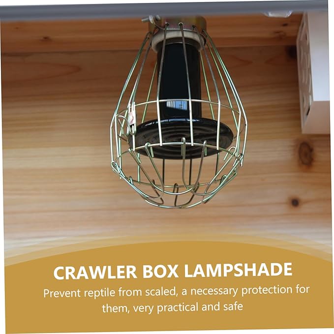 BESPORTBLE 3pcs Box Reptile Lampshade Mesh Heat Lamp Shade Clamp Reptile Tank Accessory Enhance Air Circulation
