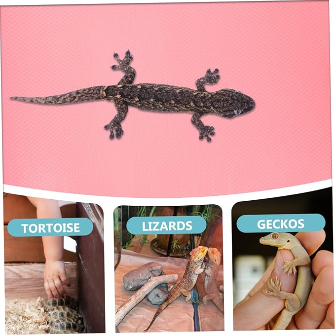 BESPORTBLE Reptile Carpet for Bearded Dragon Snake Turtle Waterproof Terrarium Bedding Mat Reversible Substrate for Lizard Gecko x 2ft Size Compatible Reptile Tanks