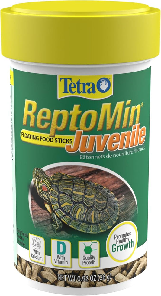 Tetra ReptoMin Baby Floating Food Sticks, 0.92-Oz (26g)