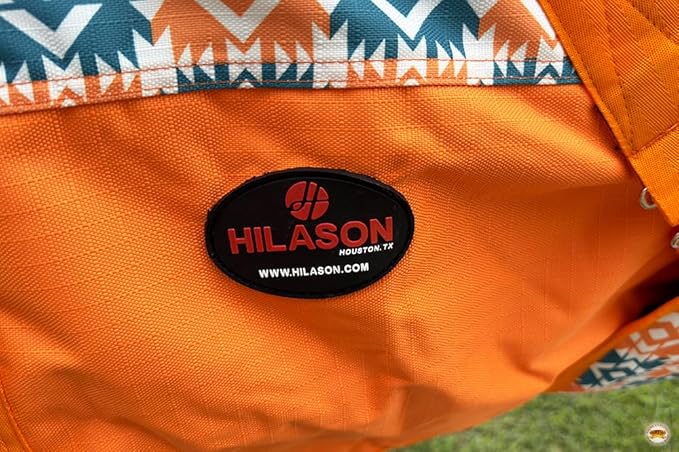 Orange 68 in HILASON 1200D Winter Waterproof Poly Horse Turnout Blanket Belly Wrap