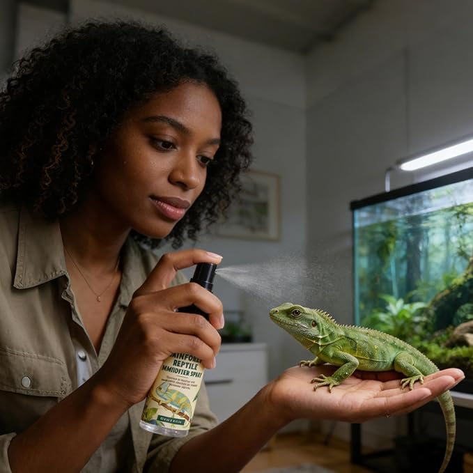 Humidity Spray for Snakes,50ml Tortoise Dry Skin Care,Tortoise Hydrating Spray | for Breeders Pet Parents Animal Lovers Terrarium Enclosure Cage Feeding Tank Shelters Home Office