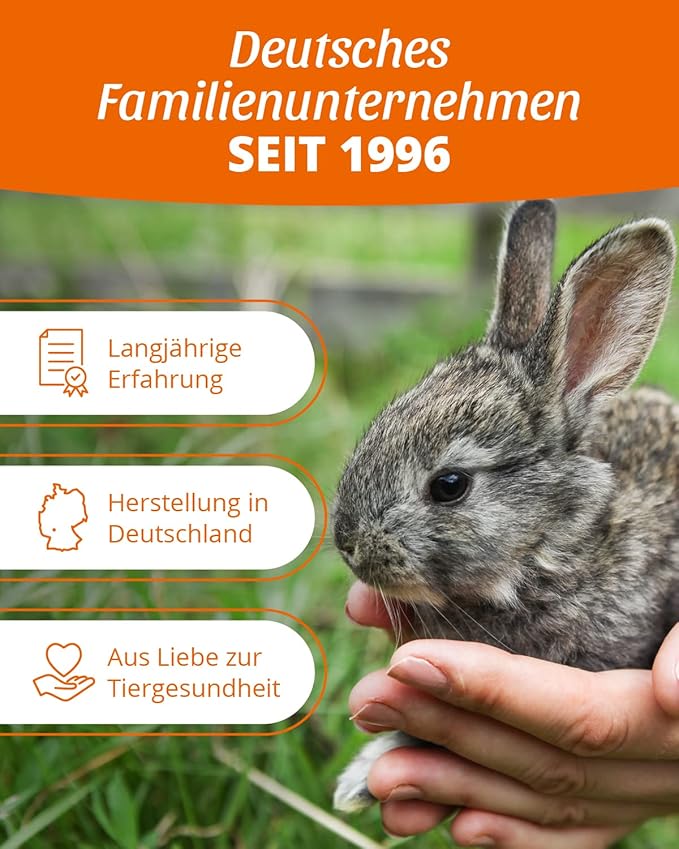 GIGATEMP petifool Blütenfest 380g - Ergänzungsfutter für Nager - natürliches Nagerfutter für Kaninchen, Meerschweinchen, Hamster, Chin
