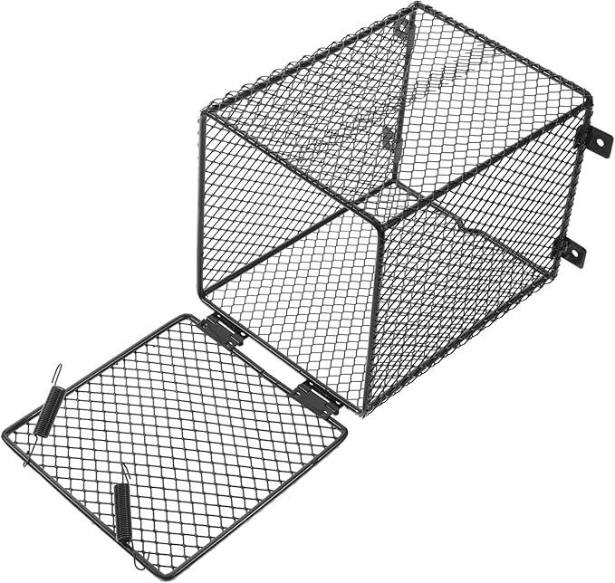 BESPORTBLE Bird Cage Heat Lamp Cover Mesh Reptile Heating Lamp Protector Durable Scald Design for Turtles Snakes and Birds Easy Installation for Safety and Aesthetic Use
