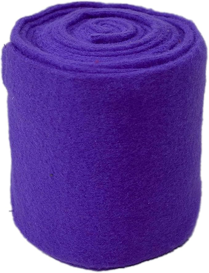 Horse Leg Bandage/Horse Leg wrap (Set of 4) Red, Blue, Navy Blue, Black, Pink, and White (Purple)