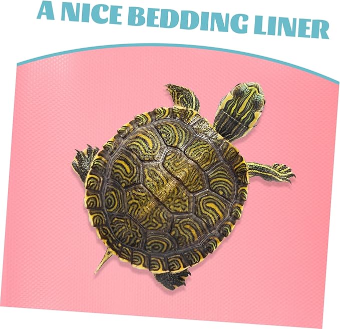 VICASKY Reptile Carpet Substrate for Leopard Gecko Bearded Dragon Snake and Turtles Nonslip Terrarium Bedding Mat for Reptile Tanks Sturdy and Easy to Clean