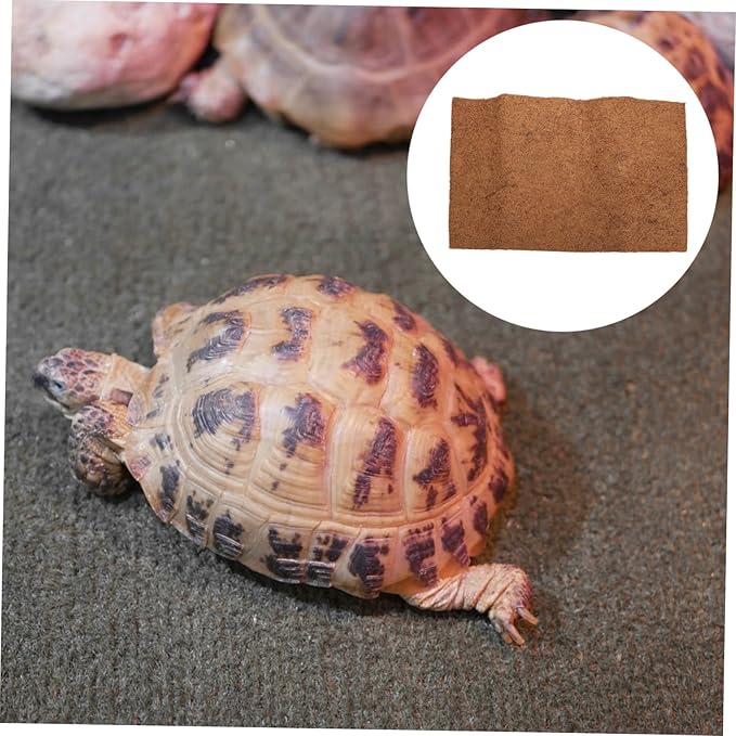 ERINGOGO Terrarium Bedding Reptile Mat Coconut Fiber 60x40cm Reptile Supplies Natural Bedding