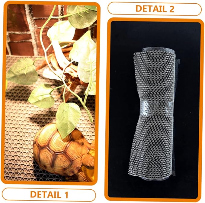 MERRYHAPY 1set Lizard Cage Carpet Reptile Mat for Terrarium Tortoise Bedding Pad Easy to Clean Material for Snakes Climbing Pets