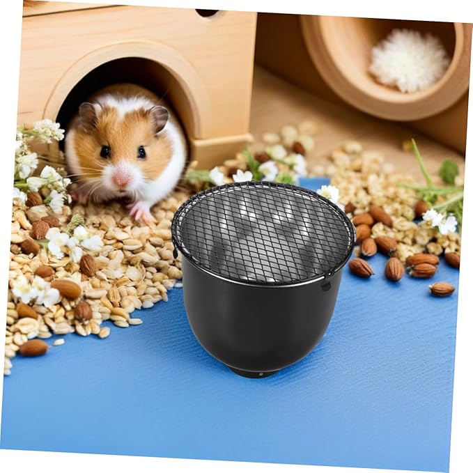 DECHOUS 2pcs Reptile Heating Lamp Shade - 5. 5 Inch Aluminum Reflective Light Cover for Glass Terrariums and Pet Heat Lamp Guard