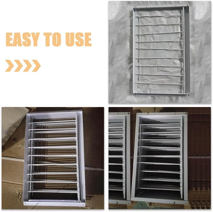 BESTonZON 2Pcs Pigeon Door for Bird Cage Adjustable Entrance Wire Door Sturdy Steel Frame for Racing Pigeons and Bird Supplies