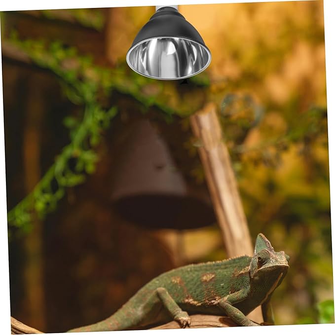 Milisten Reptile Heat Lamp Fixture with Switch Ceramic Basking Bulb Dome Light for Turtles Lizards and Reptiles Heat Bulb for Optimal Sunlight Simulation