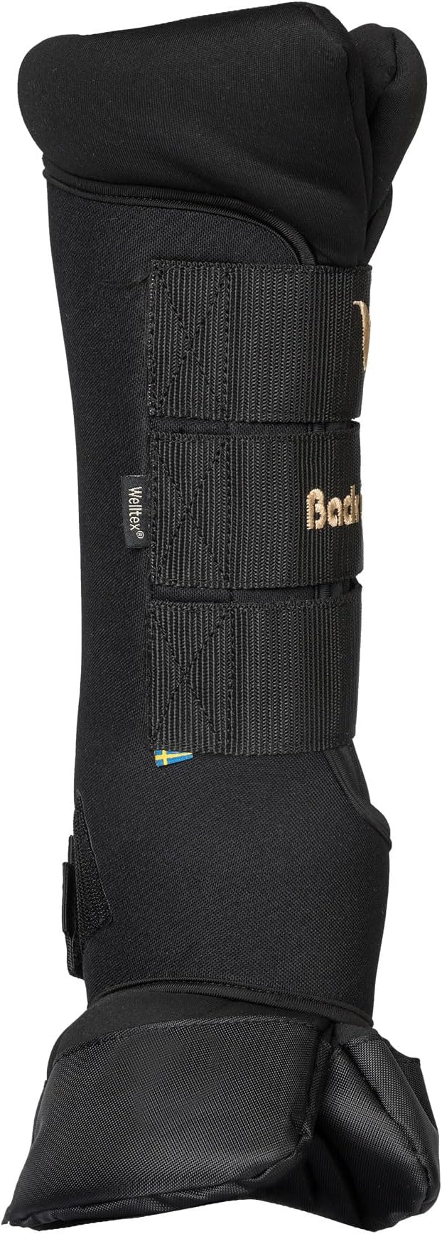 Back on Track Royal Quick Wraps Deluxe for Horses 2033 with Welltex Technology, Sold in Pairs, Black, Medium (14")