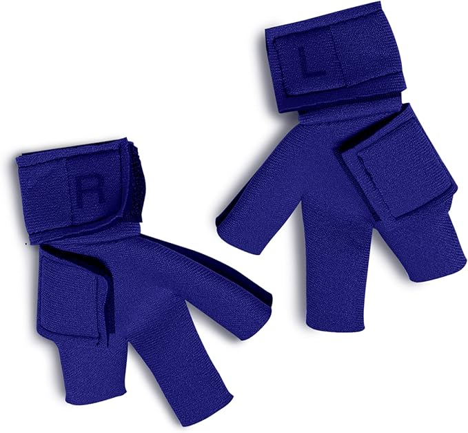 Chicken Shoes for Injured Feet – Protective Neoprene Footwear for Chicken, Open-Toe Design for Bumblefoot Relief, Made in USA - Large, 4" Max. Inside Width, Royal Blue