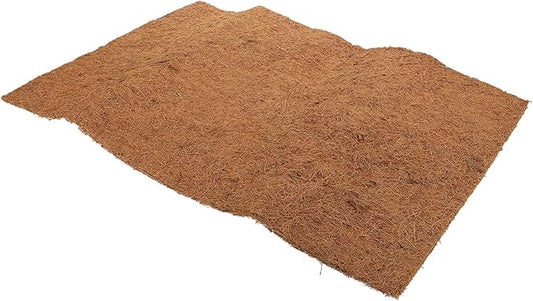 KESYOO Natural Coconut Fiber Reptile Mat Terrarium Bedding for Lizard Turtle Gecko Breathable Easy to Strong Permeability Pet Bedding