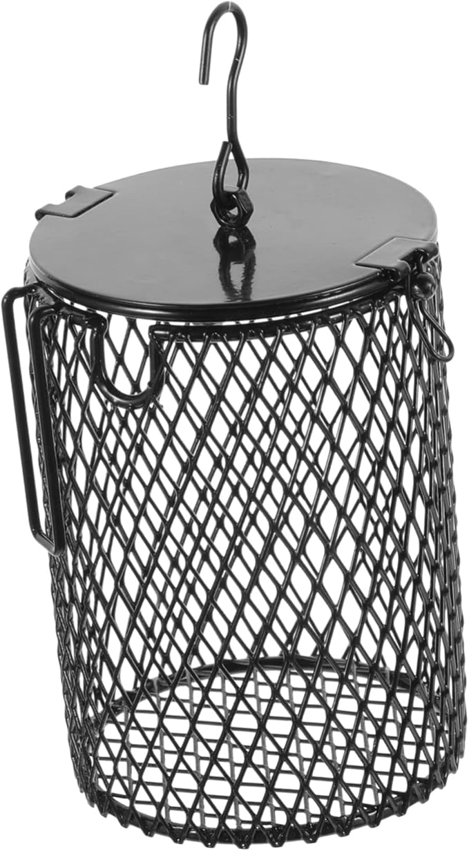 POPETPOP Reptile Lampshade Scalding Resistant Insulation Cover for Heat Lights Durable Mesh Shade for Turtle Lizard and Bird Cages Efficient Heat Dissipation Easy Installation