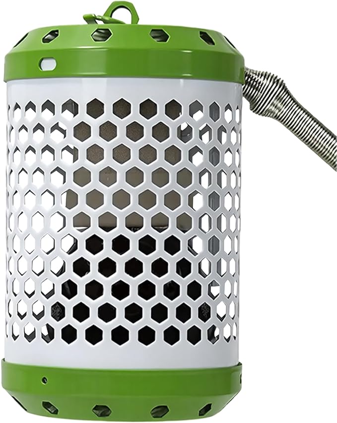 Adjustable Switch Infrared Bulb and Ceramic Heat Lamp, Reptiles No-Light Metal Housing, for Small Pets Birds Turtles Lizards Snakes