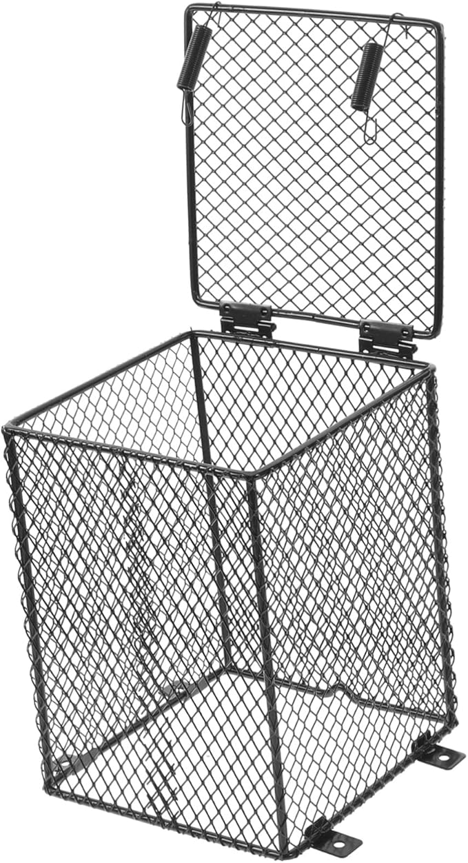 Toddmomy 3pcs Pet Cage Heating Lamp Protective Cover Mesh Shade for Reptile Heat Light for Parrots Turtles and Animals Easy Installation Safe Use
