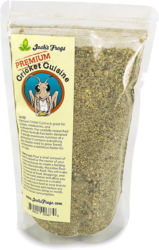 Josh's Frogs Premium Cricket Cuisine Cricket Gutloading Food (24 oz)