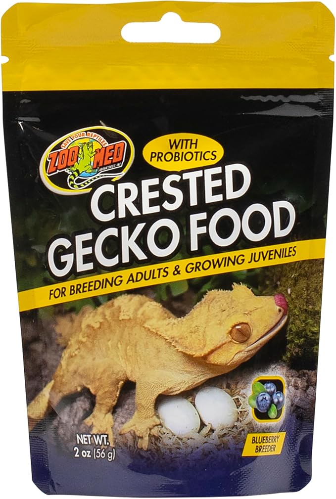 Zoo Med Crested Gecko Food - Blueberry Breeder - 2 oz