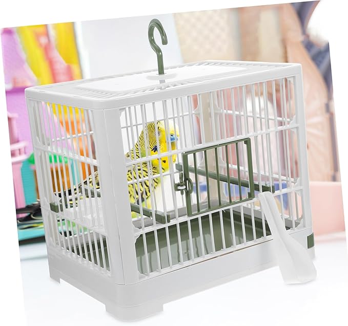 Totority Foldable Portable Bird Cage for Parrots and Small Birds Travel Carrier with Ventilation for Parakeets Easy to Clean and Transport Versatile Villa Cage