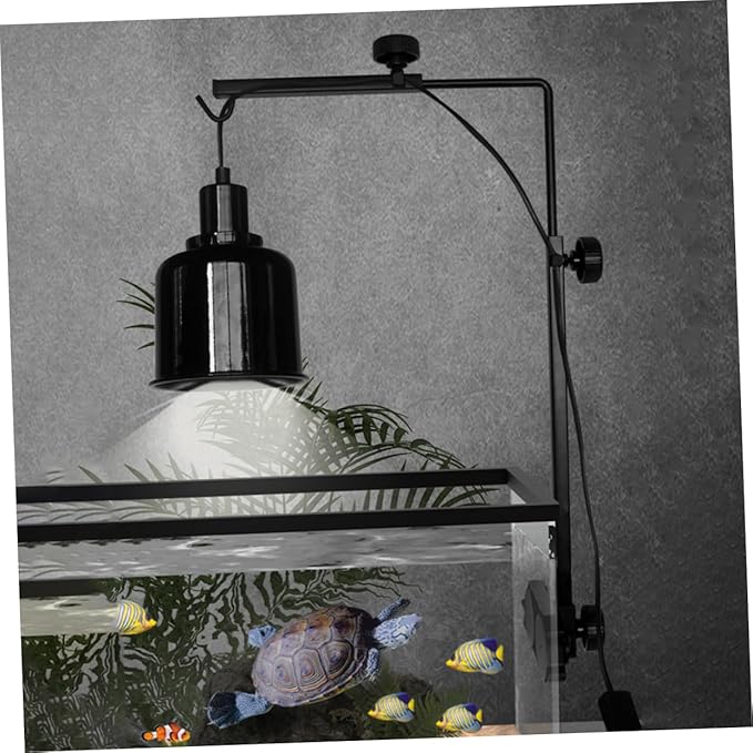 Garneck Reptile Light Stand for Turtle Basking Lamp Versatile Bracket for Fish Tank Lighting for Reptile Accessories and Aquatic Plants