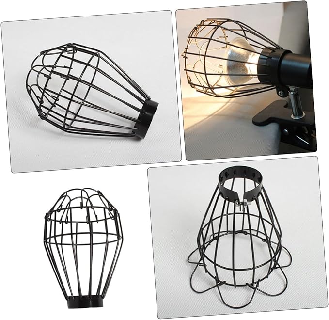 2pcs Heated Ceramic Lampshade Reptile Supplies Turtle Tanks Bearded Lamp Tortoise Habitat Accessory