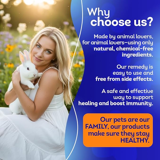 HA4E - Rabbit Gastrointestinal Stasis Treatment - Promotes Healthy Digestion & GI Stasis Relief -Natural Homeopathic Digestive Health Tablets - Pellets, Hutch Size (Extra Large)