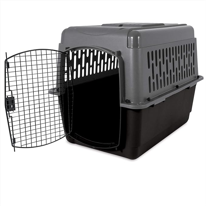 Petmate Pet Porter All Purpose Safe and Secure Dog Kennel, Made for Home and Travel, 36"L x 27"H, For Pets 50 to 70 lbs, Made in USA