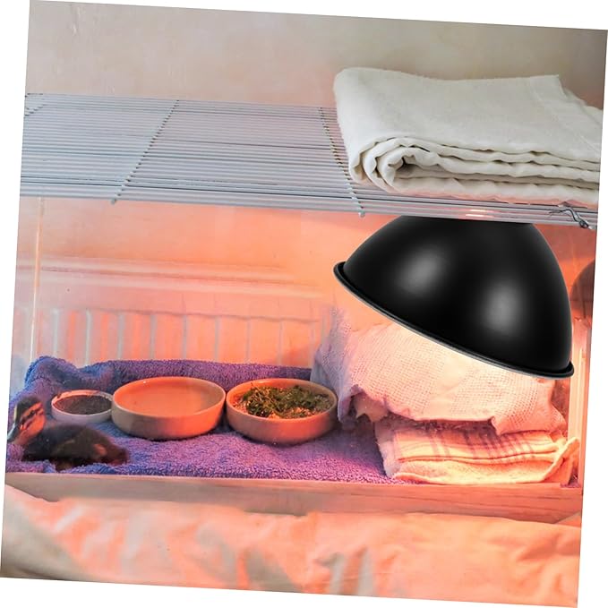 1pc Light for Reptiles Heat Pad for Reptile Tank Decorative Heat Lamp Cover Insulation Lamp Shade for Cage