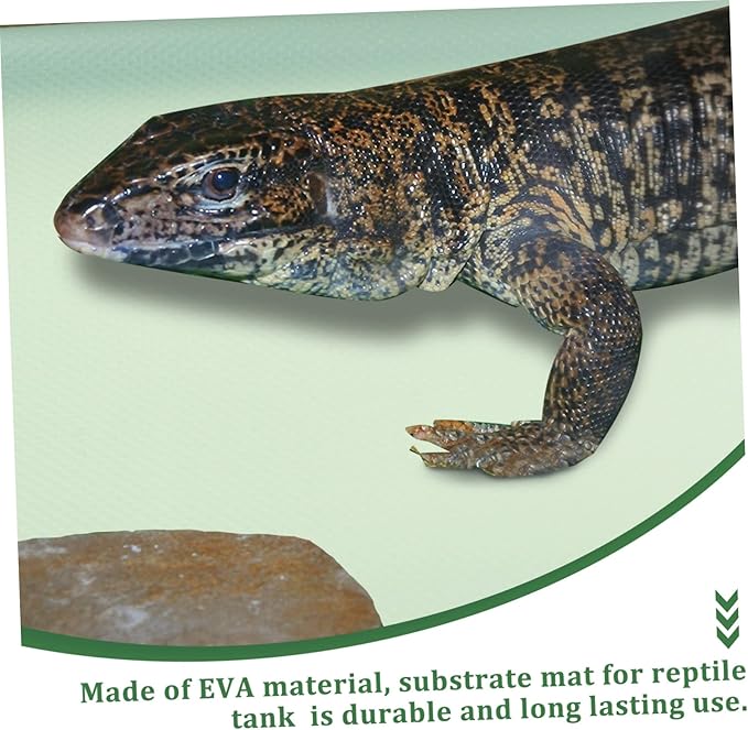 Reptile Carpet Mat Large Snake Bedding for Tortoise Bearded Dragon Lizard Snake Leopard Gecko