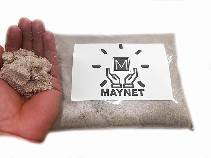 2 Pounds Natural Decorative Real Sand for use in Crafts, Decor, Vase Filler and More | Natural and Non-Toxic, Fun Wet and Dry Indoor and Outdoor, Sandbox, Therapy, and Table Use.