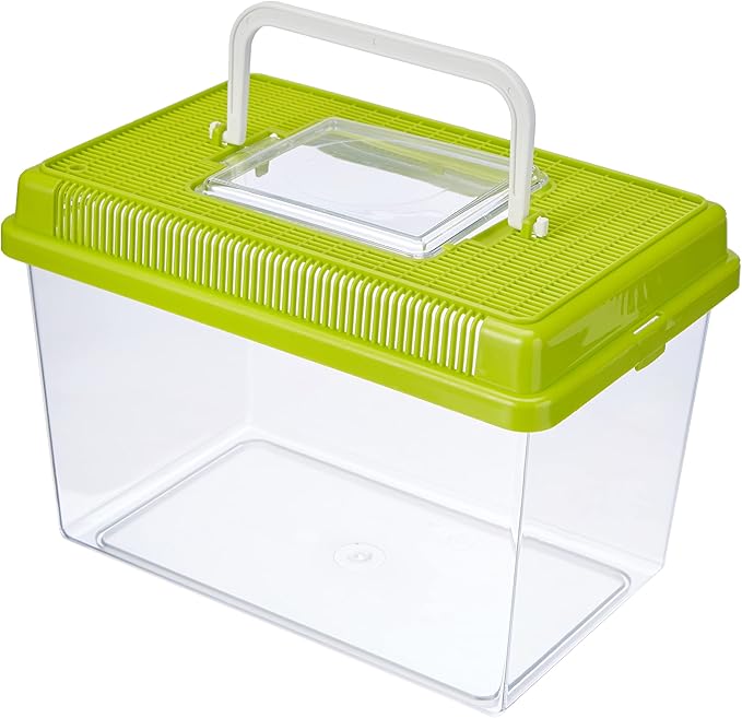 Plastic Terrarium for Small Pets, Fish, Turtles & Insects by Ferplast