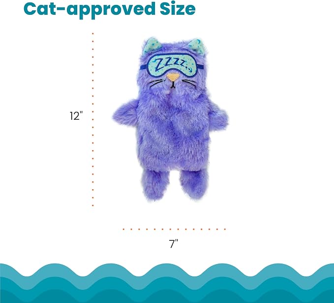 Catstages Purr Pillow Cat Toy ?€? Plush Cat Toy with Touch-Activated Purr for Calming Cats & Kittens - Image 5