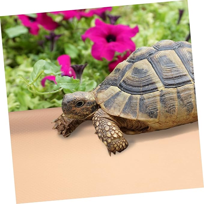 SUPVOX Reptile Carpet Pad for Bearded Dragons Snakes and Tortoises Soft Nonslip Substrate Mat for Terrarium Bedding and Accessories