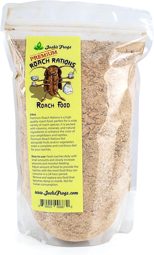 Josh's Frogs Roach Rations Premium Roach Food (24 oz)