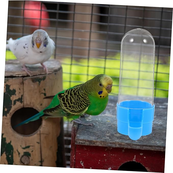Happyyami 5sets Bird Feeder Water Dispenser Pet Feeder for Outside Birds 2pcs*5 Random Color