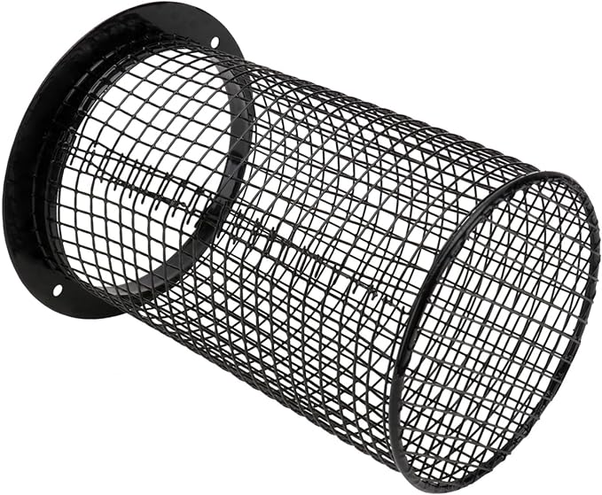 jojofuny Round Anti-Scald Lampshade for Heating Lights Practical Cover for Reptile Protection Efficient Heat Dissipation Essential for Terrarium Safety