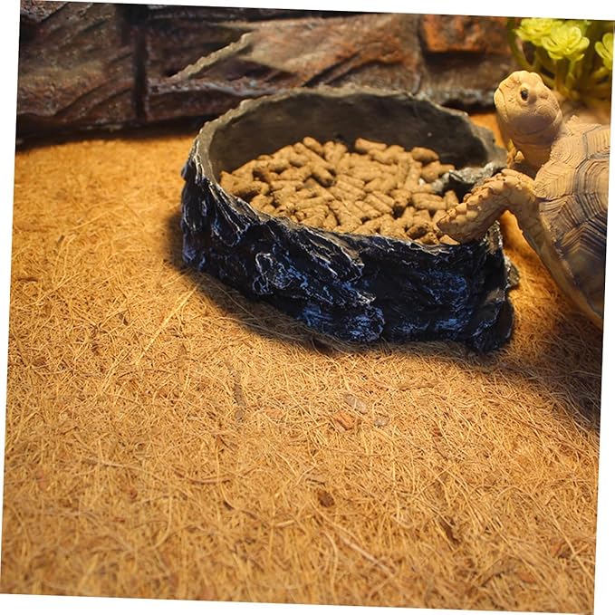 Coconut Fiber Reptile Carpet Mat Terrarium Bedding Substrate Liner for Bearded Dragon Tortoise Lizard Cage Soft Natural Coir Pad Reptile Habitat