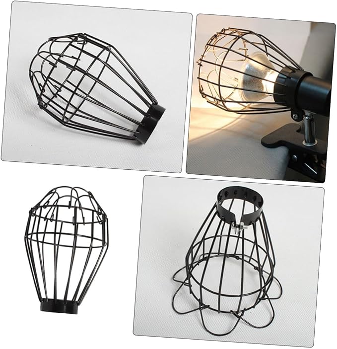 MAGICLULU 6pcs Reptile Lamp Shade Protector Scald Heating Lamp Covers for Safe Use Terrariums and Easy to Install Essential for Preventing Burns