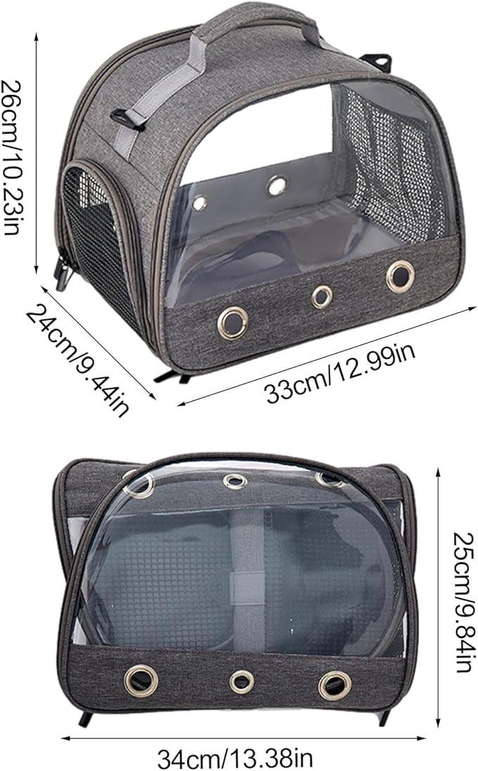 Bird Carrier Travel Cage, Travel Bird Cage | Travel Bag for Bird Cage, Carrier, Small Pet Carrier Bag, Portable Breathable Travel Cage for
