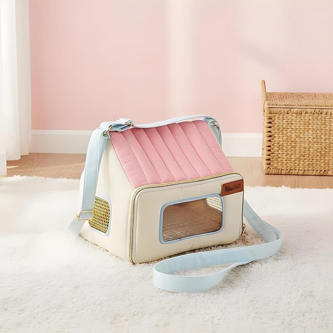 Bird Carrier | Portable Breathable Warm Pet Supplies with Stainless Steel Tray | Bird Carrier Travel Cage,for Animal Pigeon Offices Outing Travel Vehicle Car Road Trip Daily Indoor Outdoor