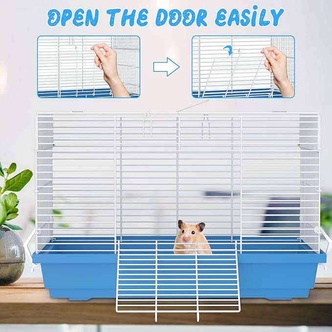 Pronetcus Hamster cage for Hamsters, Gerbils, mice, Rats, Small Guinea Pigs and Other Small Animals.