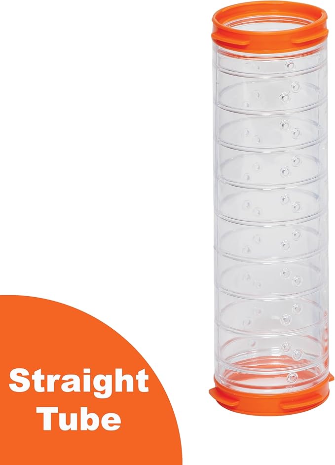 MidWest Homes for Pets Curvy Hamster Tube Value Pack, Compatible on All Midwest and Ferplast Hamster Cages, Model FP-CTVP