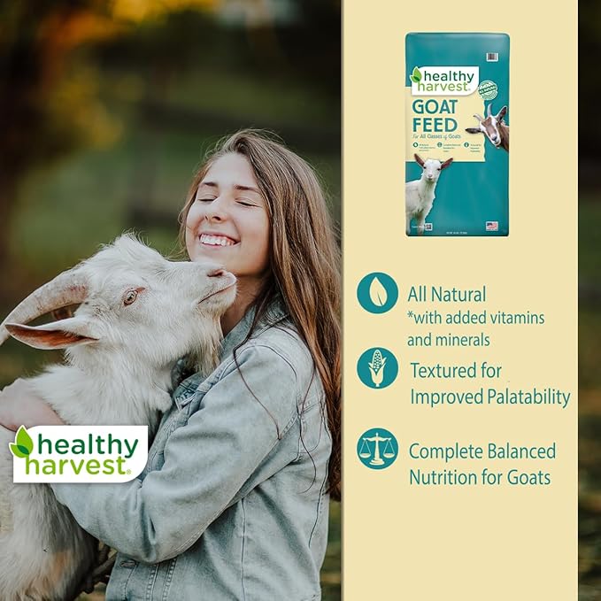 Healthy Harvest All Natural 16% Textured Goat Feed, 40 lb Bag
