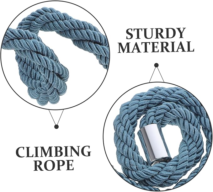 VICASKY Bearded Dragon Climbing Rope Bridge Multi-Functional Reptile Swing Toy for Lizards Geckos and Crabs Sturdy Climbing Accessory for Reptile Tanks and Terrariums