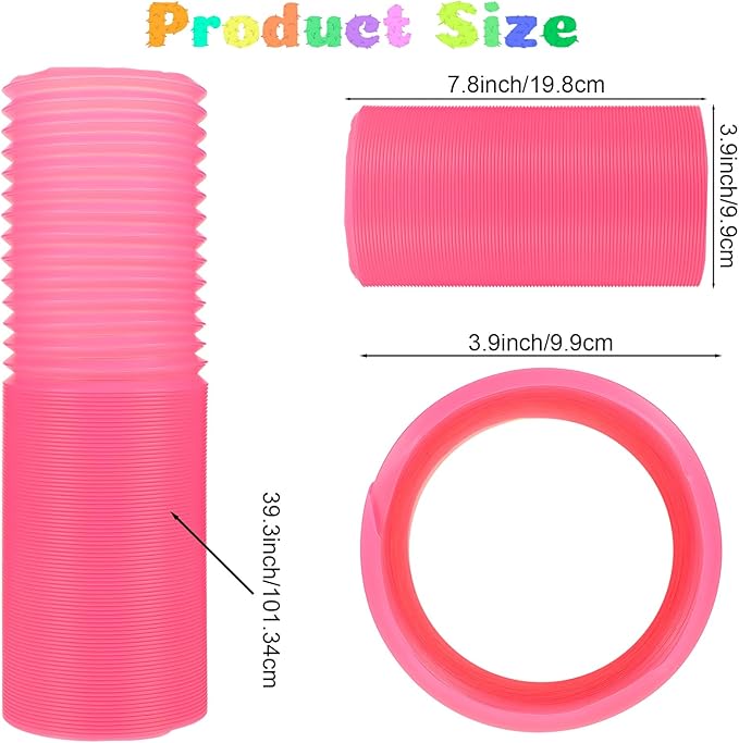 3 Packs Pet Fun Tunnels, Small Animal Tunnel, Foldable Plastic Hamster Tunnel, Tube Pets Hideaway, Pet Mouse Training Hideout Tunnels for Guinea Pigs, Chinchillas, Rats, Ferrets, Dwarf Rabbits