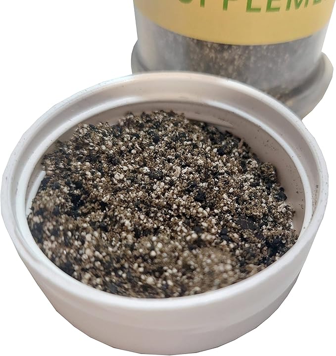 Josh's Frogs Hermit Crab Mineral Supplement Blend (4.5 oz)- Greensand Earthworm Castings Calcium