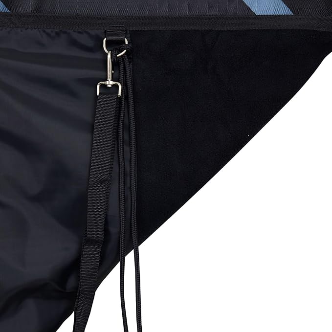 HORZE Nevada 1200D Lightweight Waterproof Horse Turnout Rain Sheet (No Fill) - Dark Navy - 69 in
