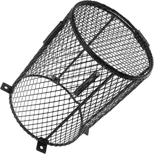 SOLUSTRE Reptile Heat Lamp Shade Anti-Scald Protection Ceramic Heating Bulb Cover Heat Lamp Mesh for Reptile Cages for Lizards Snakes and Turtles