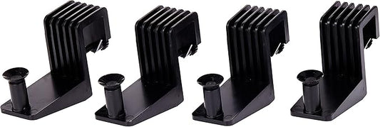 PENN-PLAX Reptology Turtle Topper Extender Clips (4 Pieces) – Safely Mounts to Tanks up to 19.5” Wide